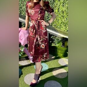 London Times midi dress